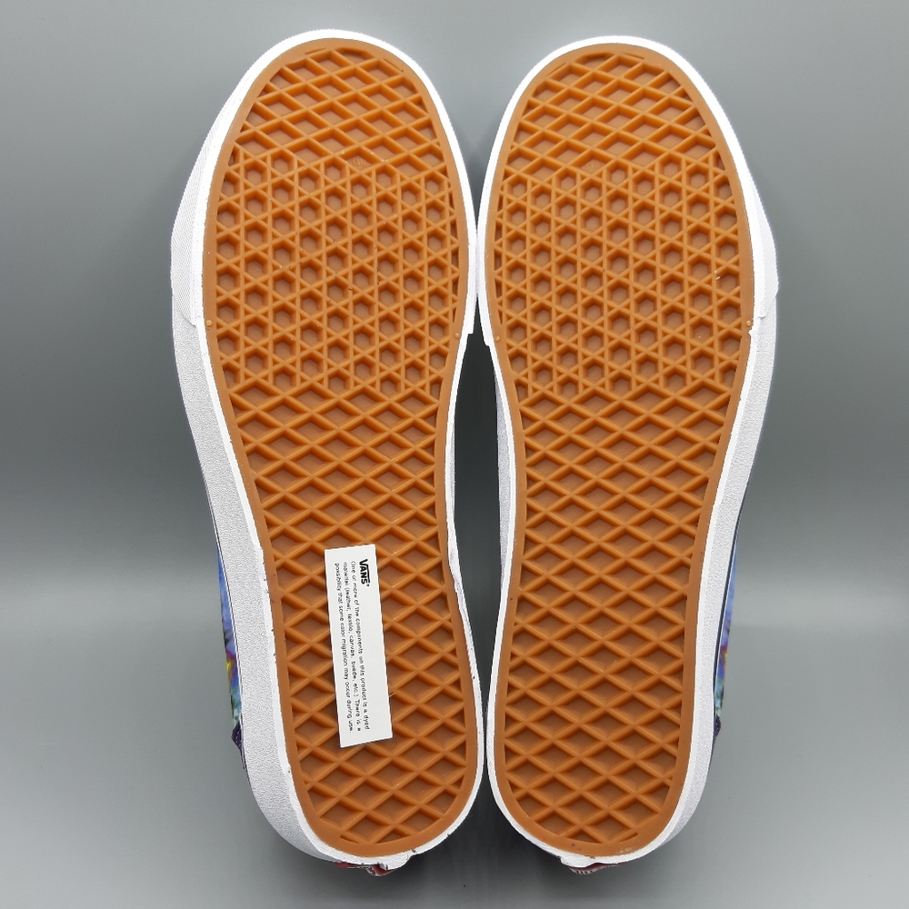 NEW Vans Old Skool Tie Dye Mysterioso Purple Suede True White Men's Size 9 - Picture 9 of 11
